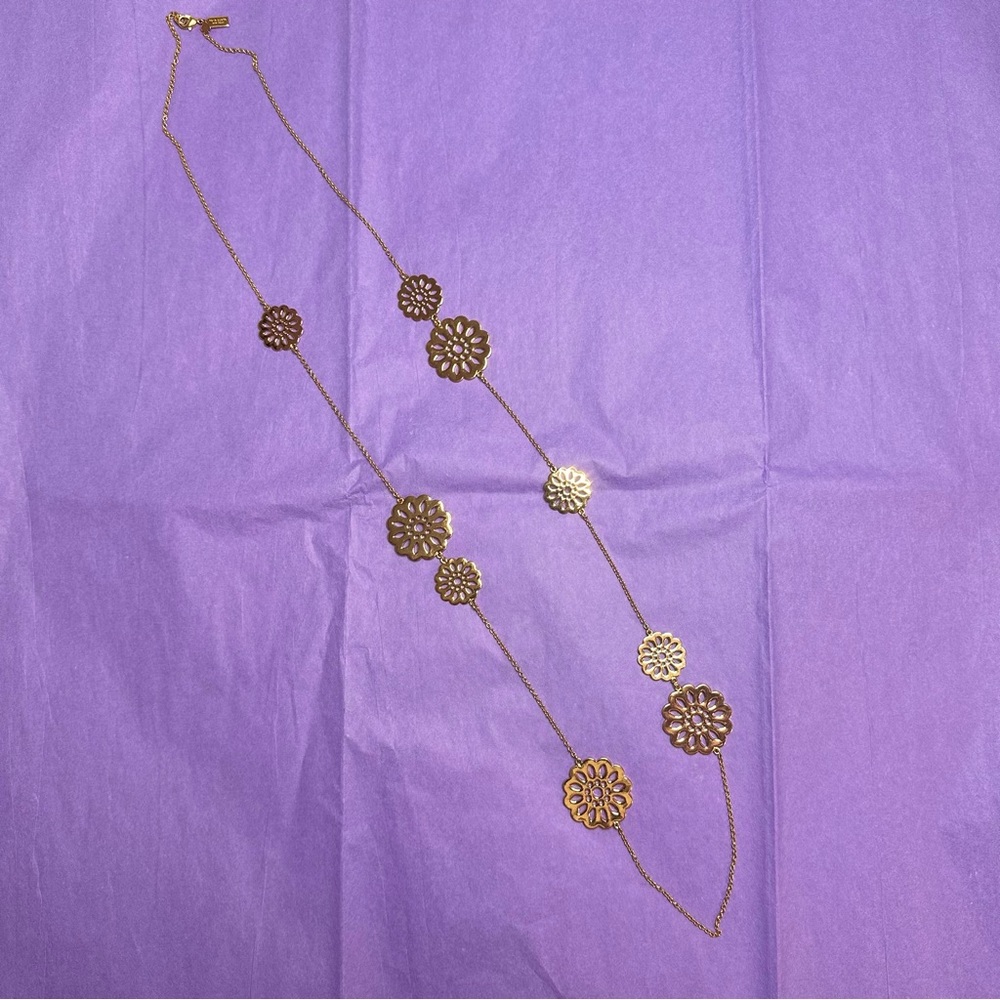 Gold Floral Chain